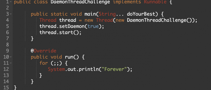 daemon thread